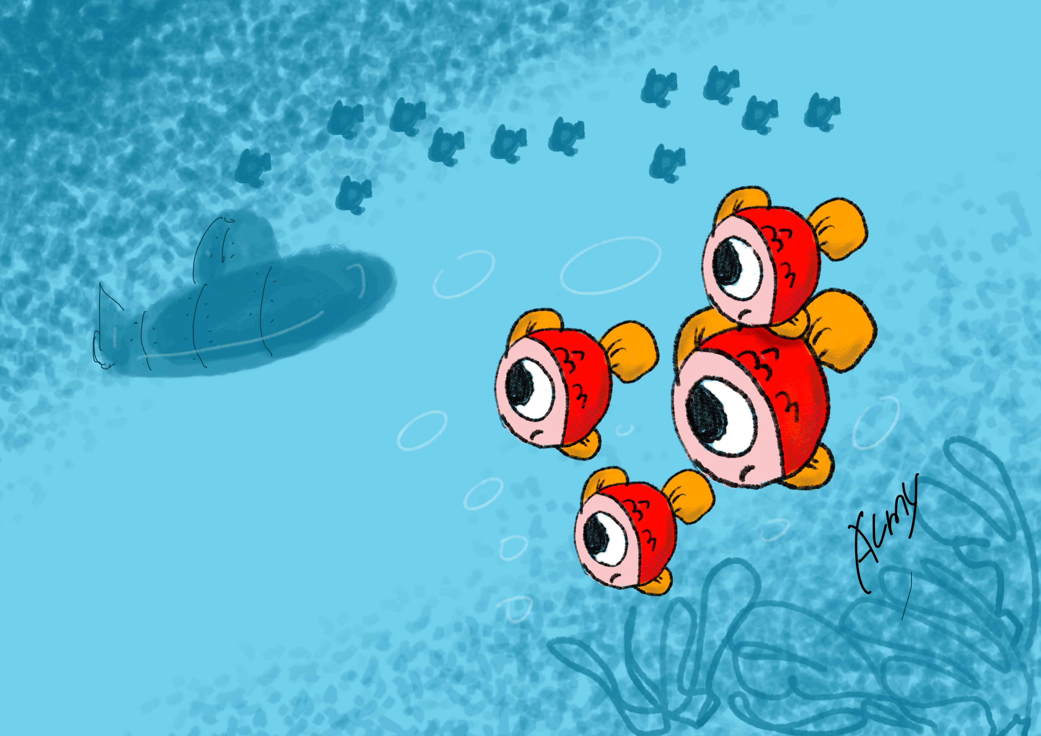 Eyes on the sea floor
